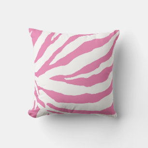 PixDezines diy achtergrond kleuren/zebra print Kussen