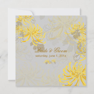 PixDezines diy background/yellow mums Kaart