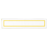 PixDezines DIY Color/Lemon Zest Accent Korte Tafelloper (Horizontaal)