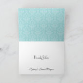 PixDezines diy color+text/bruiloft foto's dank u Bedankkaart (Binnen)