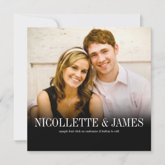 PixDezines diy event/fotosjabloon Kaart (Voorkant)