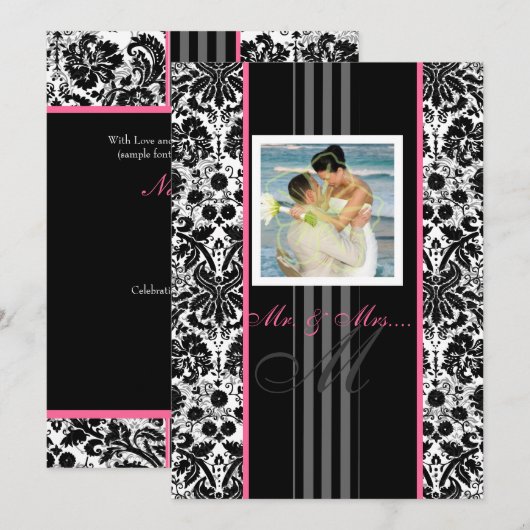 PixDezines diy event.. monogram droogtegamber Kaart (Voorkant / Achterkant)