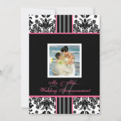 PixDezines diy event.. monogram isabella damask Kaart (Voorkant)