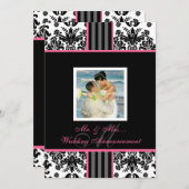 PixDezines diy event.. monogram isabella damask Kaart (Voorkant / Achterkant)