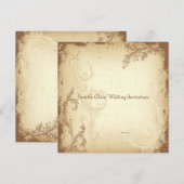 PixDezines DIY +floral Save The Date (Voorkant / Achterkant)