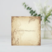 PixDezines DIY +floral Save The Date (Staand voorkant)