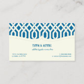 PixDezines diy fonts+color/Kew Trellis Visitekaartje (Achterkant)