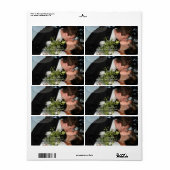 PixDezines DIY foto adresetiketten Etiket (Full Sheet)