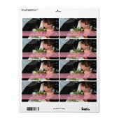 PixDezines DIY foto adresetiketten Etiket (Full Sheet)