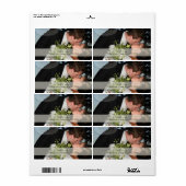 PixDezines DIY foto adresetiketten Etiket (Full Sheet)