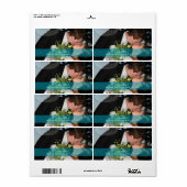 PixDezines DIY foto adresetiketten Etiket (Full Sheet)