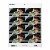 PixDezines DIY foto adresetiketten Etiket (Full Sheet)