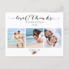 PixDezines DIY foto's dank u Briefkaart