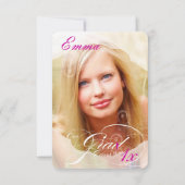 PixDezines DIY-kleur/Afstuderen/foto-Lijst Kaart (Voorkant)