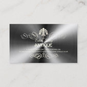 PixDezines diy kleur/antiek rollen faux metal Visitekaartje (Achterkant)