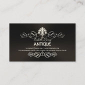 PixDezines diy kleur/antiek rollen faux metal Visitekaartje (Achterkant)