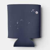 PixDezines DIY Kleur Blush Roze Bruid Tribe Blikjeskoeler (Achterkant)