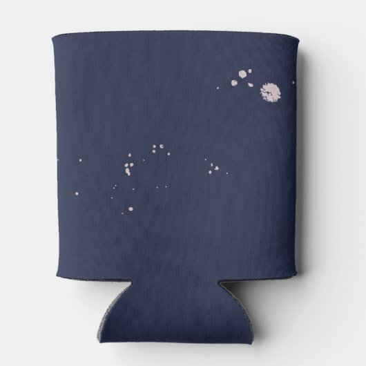 PixDezines DIY Kleur Blush Roze Bruid Tribe Blikjeskoeler (Achterkant)