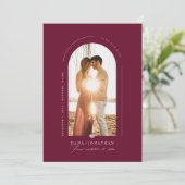 PixDezines DIY kleur Bourgogne Opslagdatum Kaart (Staand voorkant)