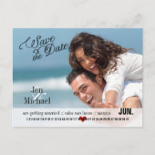 PixDezines DIY Kleur/datum/kalender opslaan Aankondigingskaart (Voorkant)