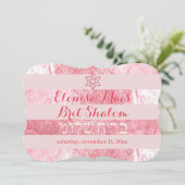 PixDezines DIY kleur/faux folie strepen brit shalo Kaart (Staand voorkant)