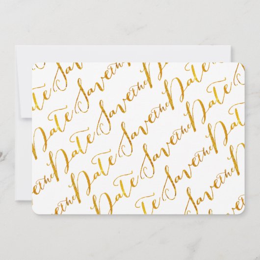 PixDezines DIY kleur / foto's opslaan van de datum Save The Date (Achterkant)