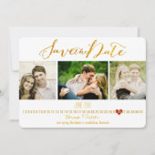 PixDezines DIY kleur / foto's opslaan van de datum Save The Date (Voorkant)