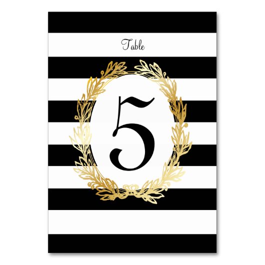 PixDezines DIY Kleur/Goud Olijftakken/Tafelnr. Kaart (Achterkant)