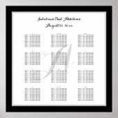 PixDezines DIY-kleur/platte zitplaats Poster (Voorkant)