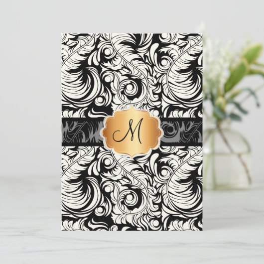 PixDezines DIY-kleur/ pluim-demasker Kaart (Staand voorkant)