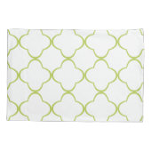 PixDezines DIY kleur/Quatrefoil Patroon Kussensloop (Achterkant-Links)