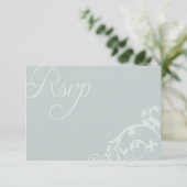 PixDezines DIY kleur/rsvp sjabloon (Staand voorkant)