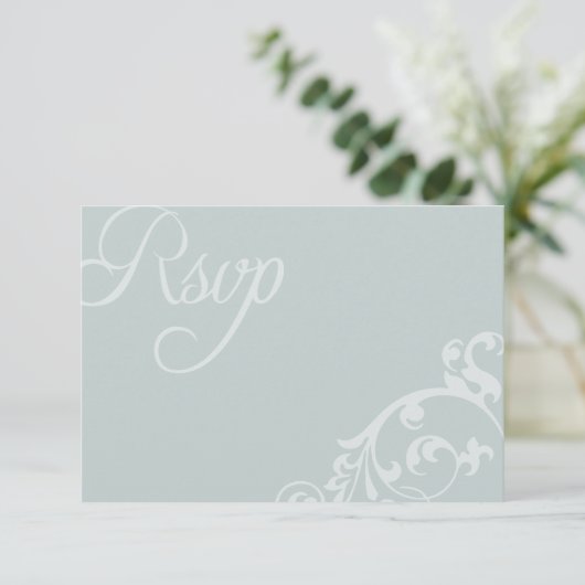 PixDezines DIY kleur/rsvp sjabloon (Staand voorkant)