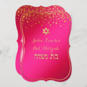 PixDezines DIY kleur/verblinde vleermuis mitswa Kaart (Voorkant / Achterkant)