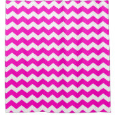 PixDezines DIY kleur verstelbare chevron Douchegordijn (Voorkant)