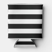 PixDezines DIY kleur verstelbare witte strepen Blikjeskoeler (Voorkant)