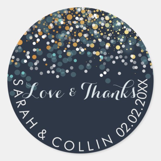 PixDezines DIY kleur/winter soiree/sneeuw Ronde Sticker (Voorkant)