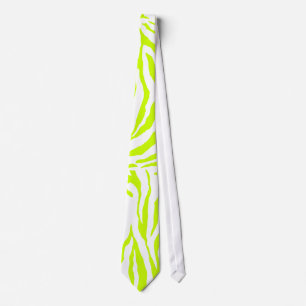PixDezines DIY kleur zebra print Stropdas