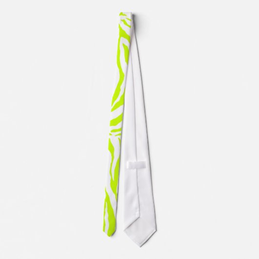 PixDezines DIY kleur zebra print Stropdas (Achterkant)