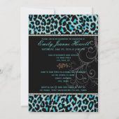 PixDezines diy kleuren/2012 Afstudeerders, cheetah Kaart (Achterkant)