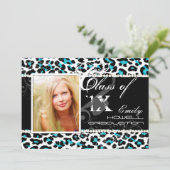 PixDezines diy kleuren/2012 Afstudeerders, cheetah Kaart (Staand voorkant)