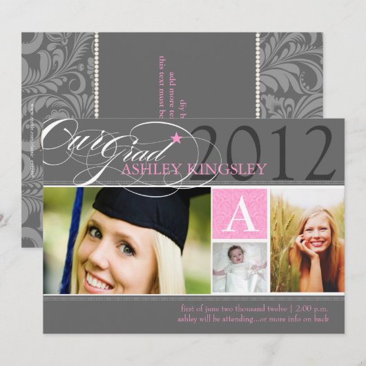 PixDezines diy kleuren, 201X de aankondiging van a (Voorkant / Achterkant)