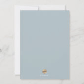 PixDezines DIY Kleuren Bruiloft Uitnodiging (Achterkant)