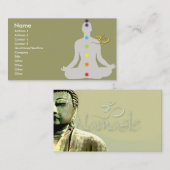 PixDezines diy kleuren, meditatie en om symbool Visitekaartje (Voorkant / Achterkant)