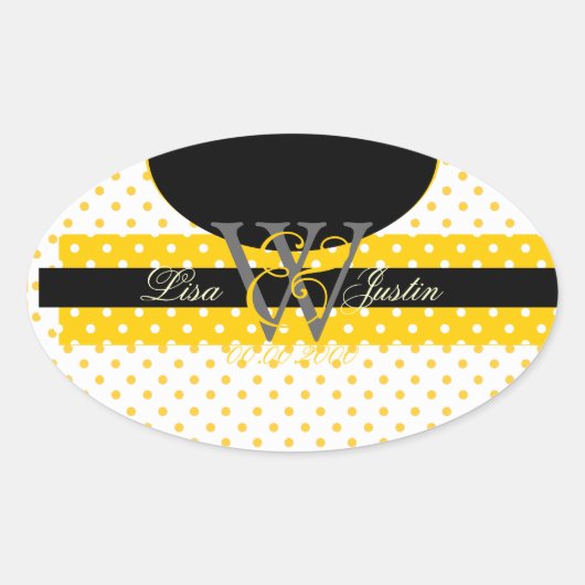 PIxDezines DIY kleuren, Stippen et al. Ovale Sticker (Voorkant)