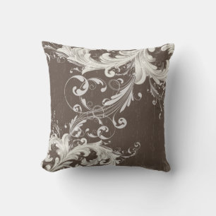 PixDezines DIY kleuren/verstelbare crème werveling Kussen