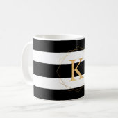 PIXDEZINES DIY MONOGRAM A-Z/DIY KLEURSTREPEN KOFFIEMOK (Voorkant links)