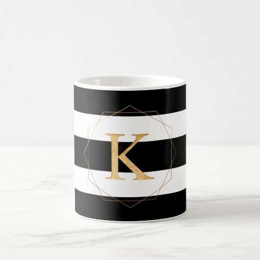 PIXDEZINES DIY MONOGRAM A-Z/DIY KLEURSTREPEN KOFFIEMOK (Center)