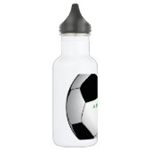 PixDezines DIY voetbal Waterfles (Links)