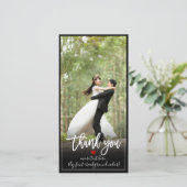 PixDezines doe-het-zelf achtergrond/hartelijk dank Bedankkaart (Staand voorkant)